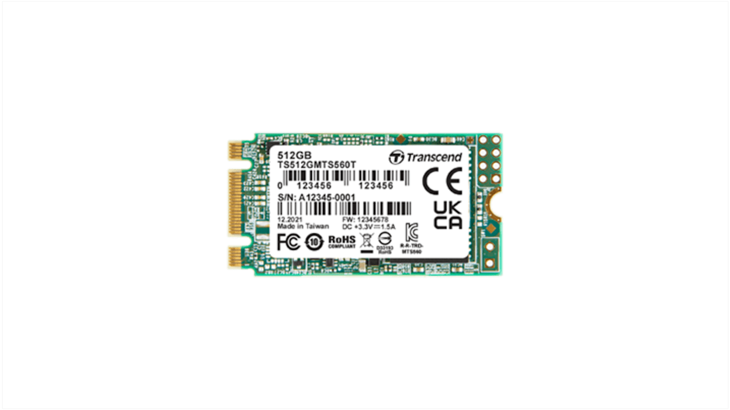 Transcend MTS560T M.2 512 GB Internal SSD Drive