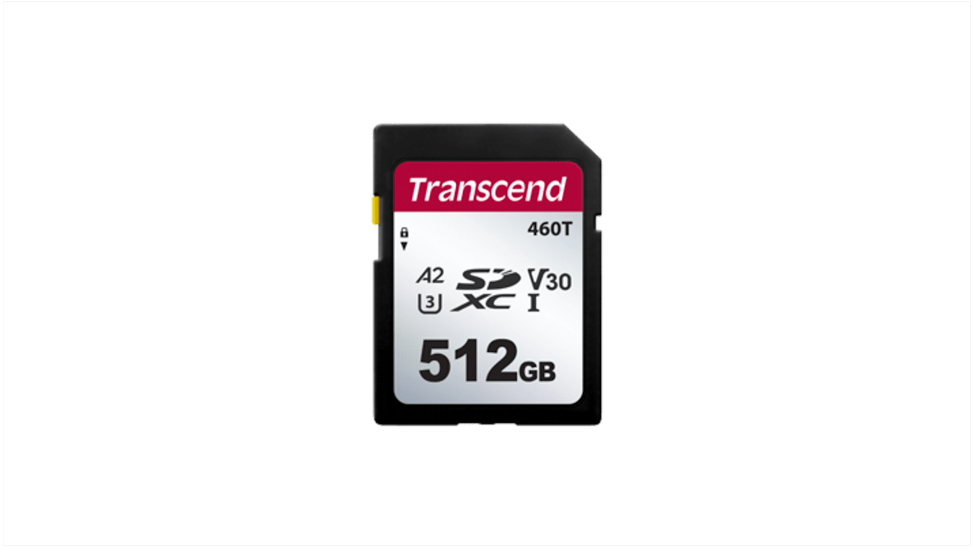 Transcend SDXC SD-Karte 512 GB V30 Industrieausführung