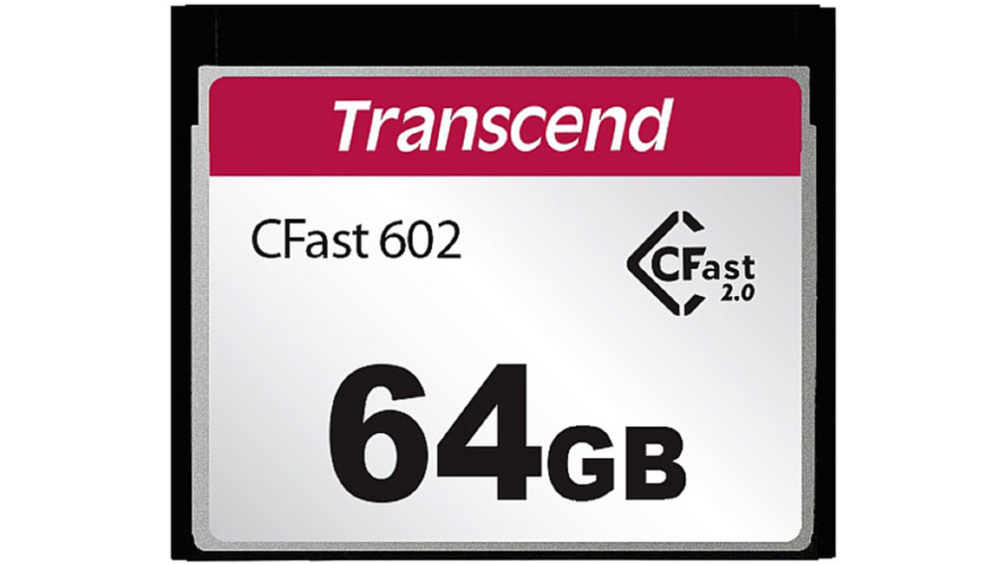 Transcend CFX602, CFast-Karte, 64GB, MLC