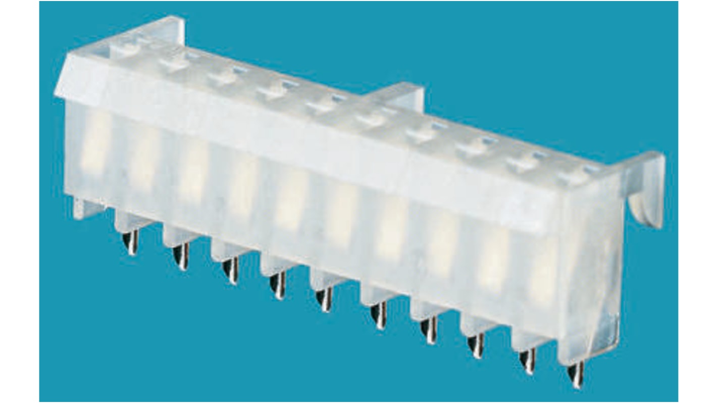 Gniazdo PCB 10 -pinowe raster: 3.96mm Listwa gniazdowa Proste Przewlekany