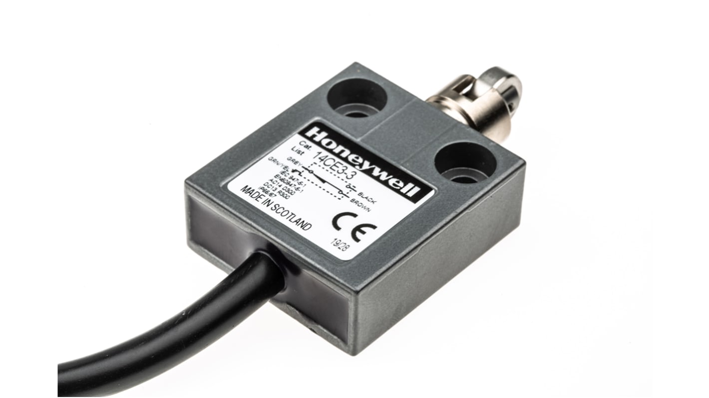 Interruttore di fine corsa Honeywell, Stantuffo, NO/NC, 250V, 5A, IP65, IP66, IP67, IP68