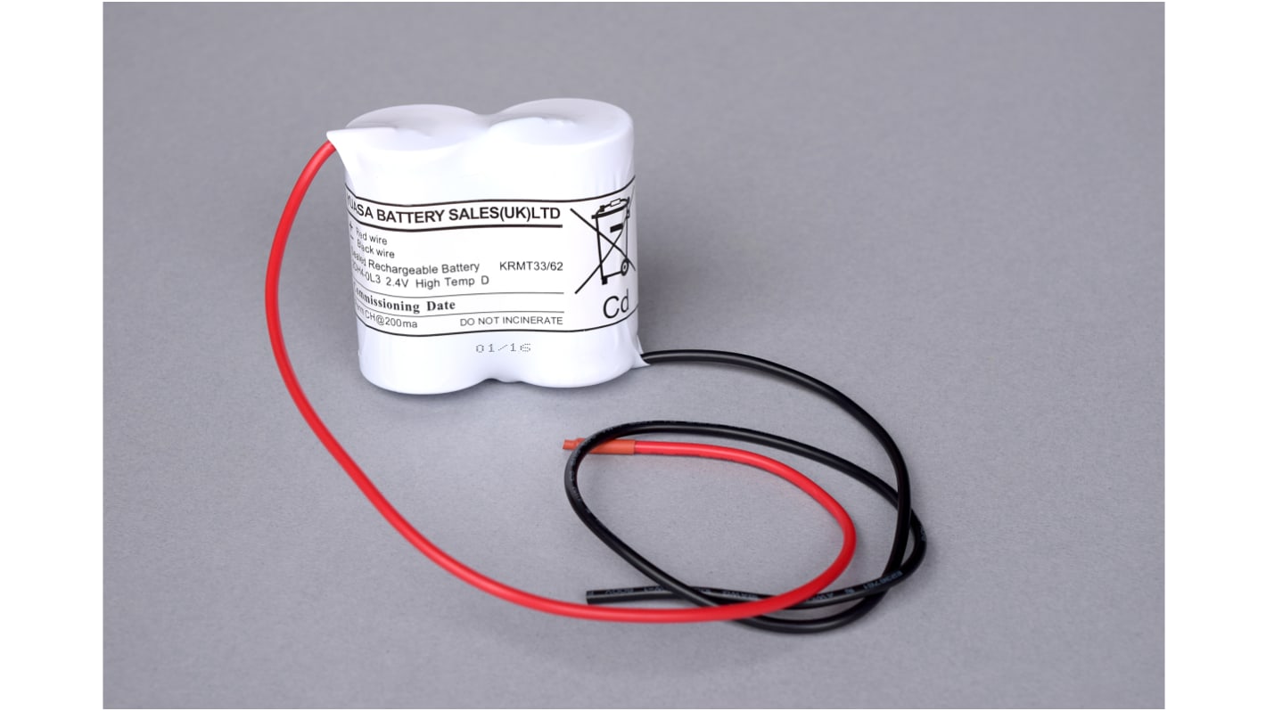 Yuasa YU-Lite NiCd 2DH4-0L3 NiCd D Batterien, 2.4V