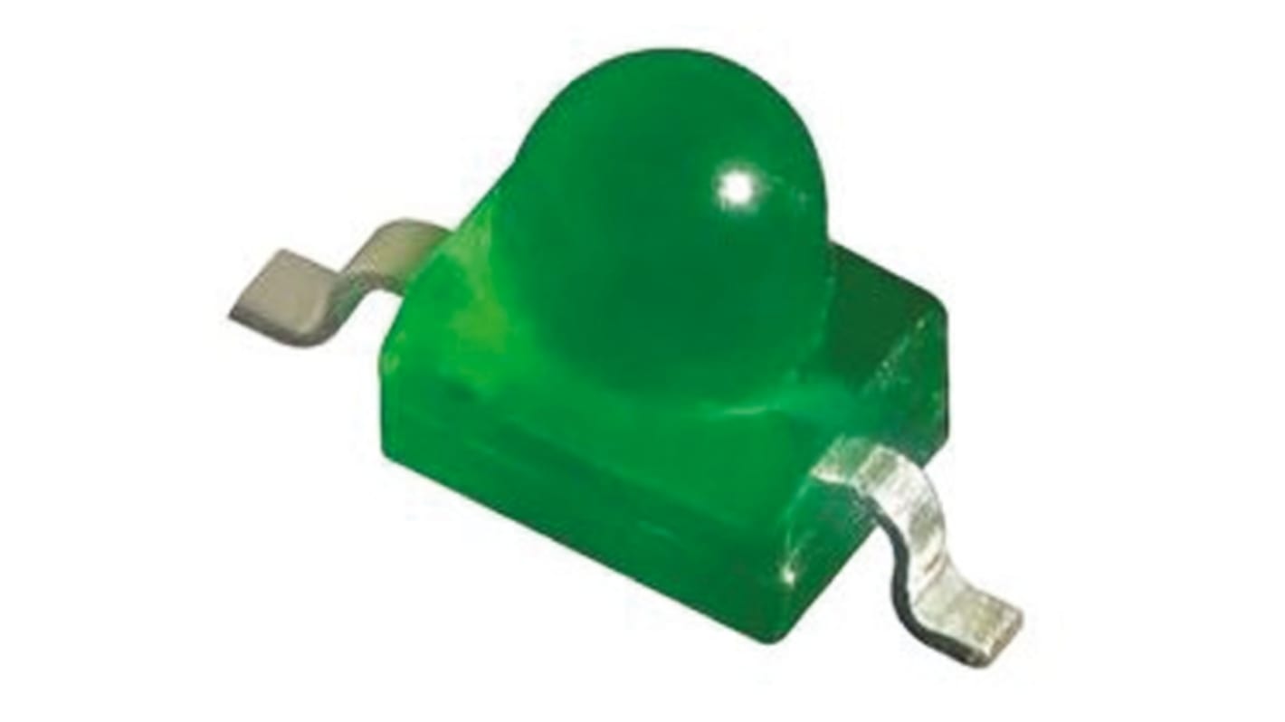 LED barva Zelená 568 nm 10 mcd 2.5 V 40 ° Kingbright Subminiaturní