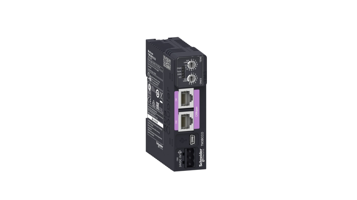 Sterownik logiczny Schneider Electric Rozproszony system we/wy TM3B CANopen TM3BCCO