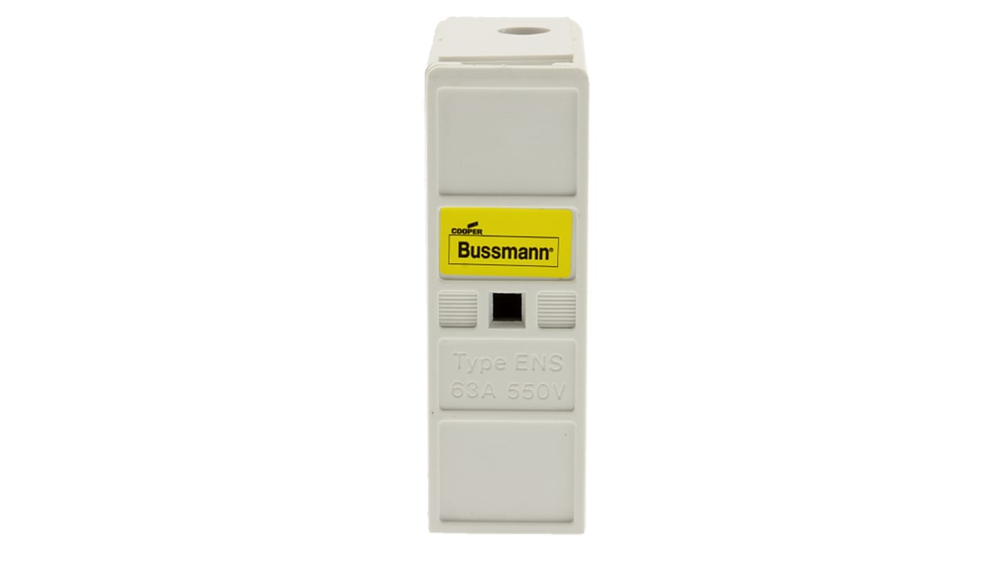 Eaton 63A Rail Mount Fuse Holder for F2 Fuse, 1P, 660V ac
