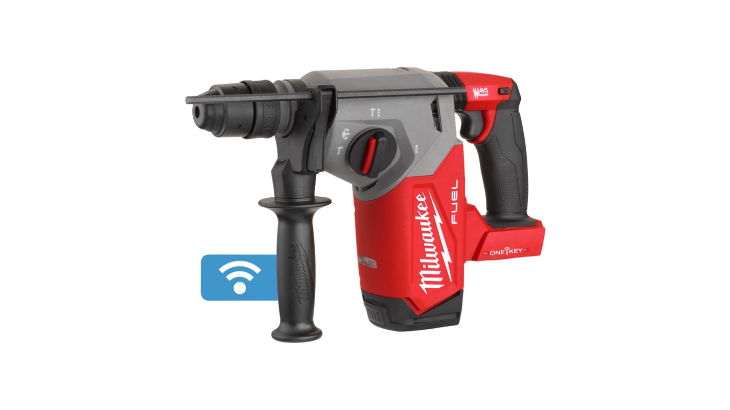 Milwaukee M18 FUEL SDS Plus 18V Cordless SDS Drill Li-Ion, Cordless