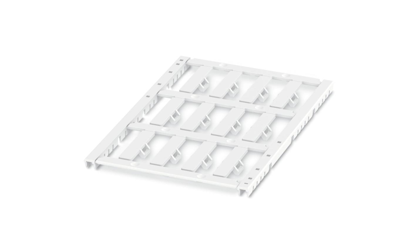 Phoenix Contact UCT-WMTBA Cable Tie Cable Marker, White, 6mm Cable, 1014084