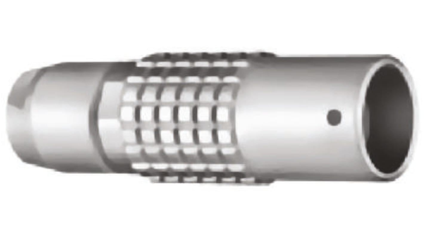 LEMO Circular Connector, 3 Contacts, Cable Mount, Socket, Female, IP50, 0B Series