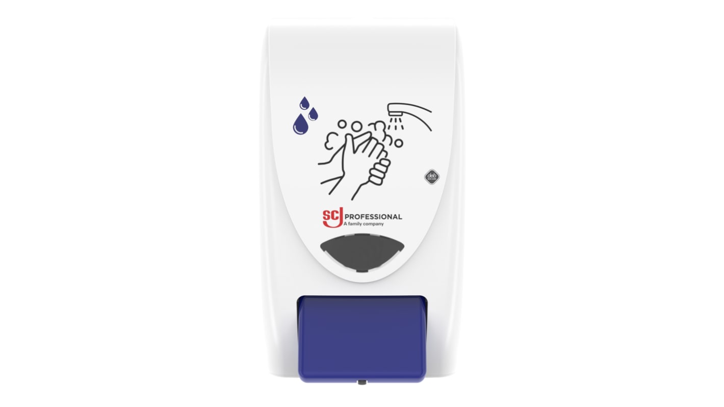 SCJ Professional 皂液器, 2L容量, 蓝色，白色