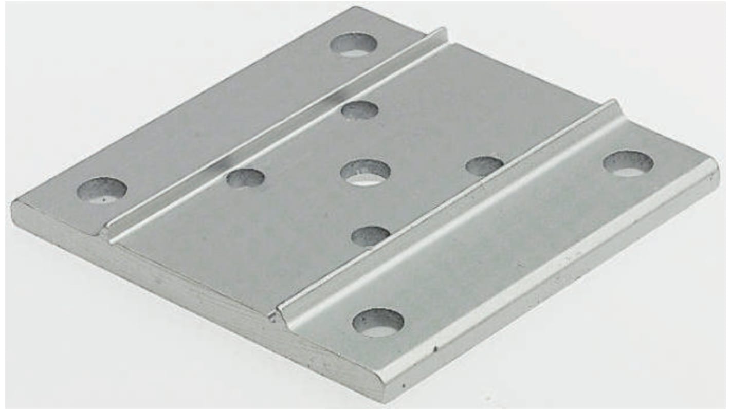 FlexLink M6, M8 Thread Base Plate, 11mm Groove