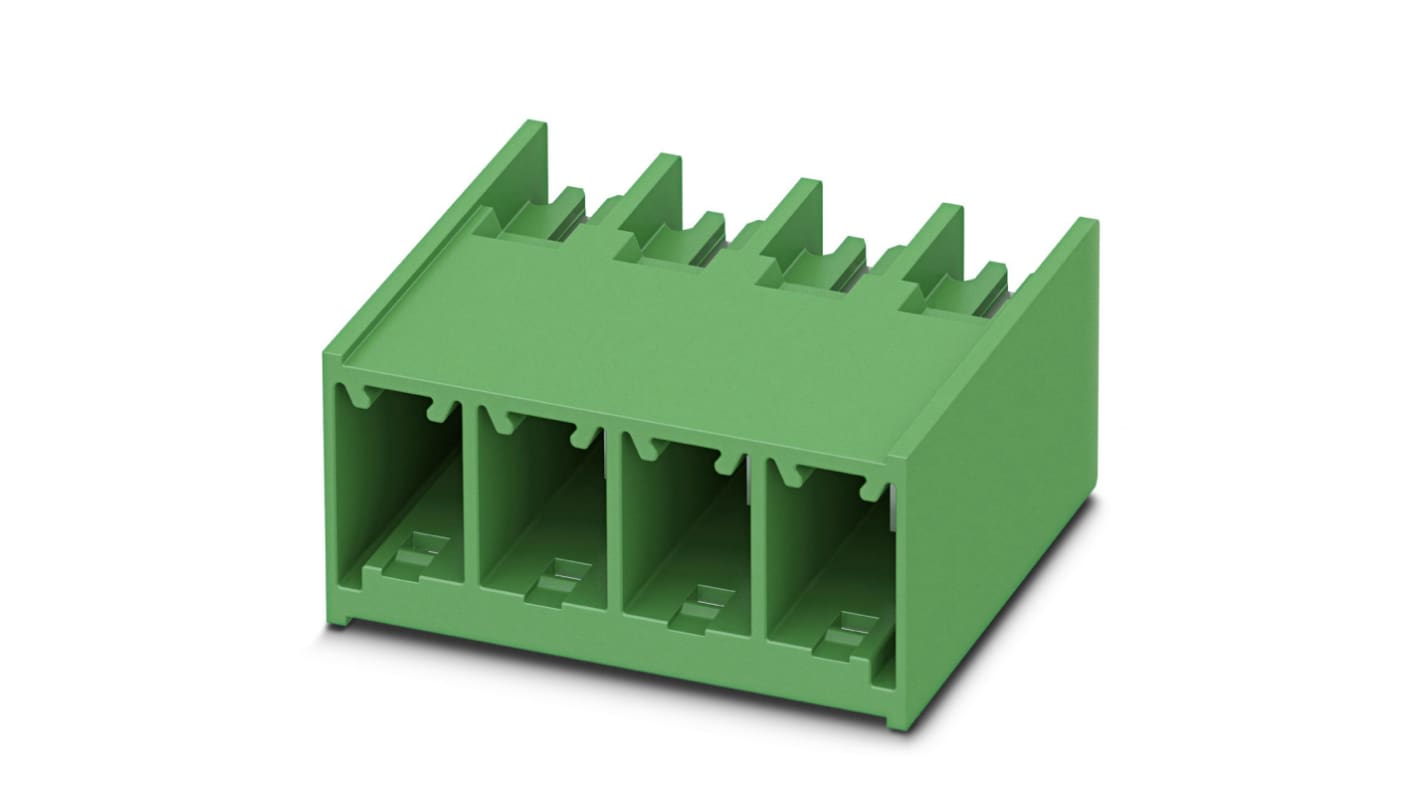 Phoenix Contact, 7.62mm Pitch, 2 Way, Pluggable Terminal Block, Header, 1097707