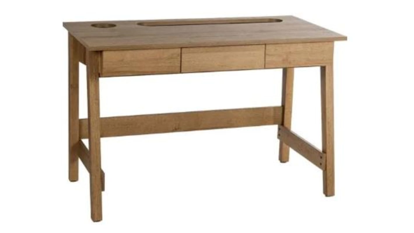 RS PRO Computer Desk, 760mm x 1190mm x 600mm