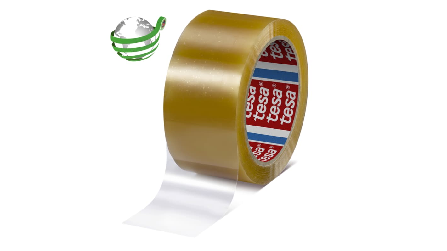 Nastro per imballaggio Tesa Trasparente, 50mm x 66m