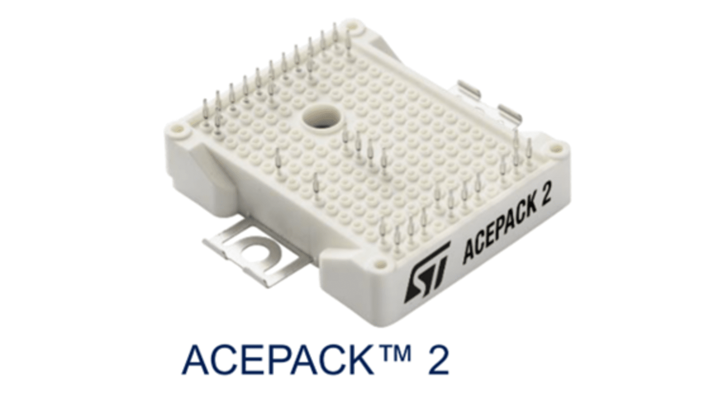 STMicroelectronics SiC Power Module, 75 A, 1200 V ACEPACK 2 A2F12M12W2-F1