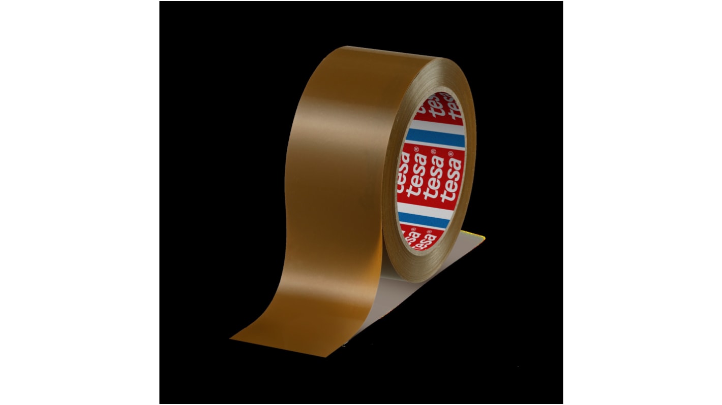 Tesa 4124 Brown Packing Tape, 66m x 50mm