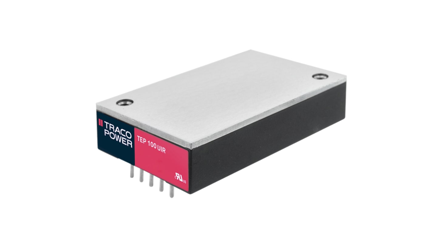Przetwornica DC-DC, 100W, Uwe 9 → 75 V prądu stałego, Uwy 5V dc, Iwy 20A, TRACOPOWER