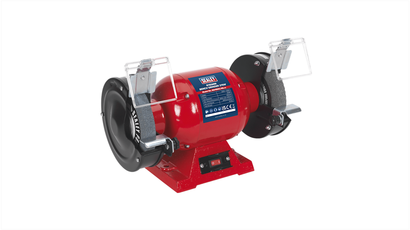 Jack Sealey BG150XL Bench Grinder 150mm, 230V