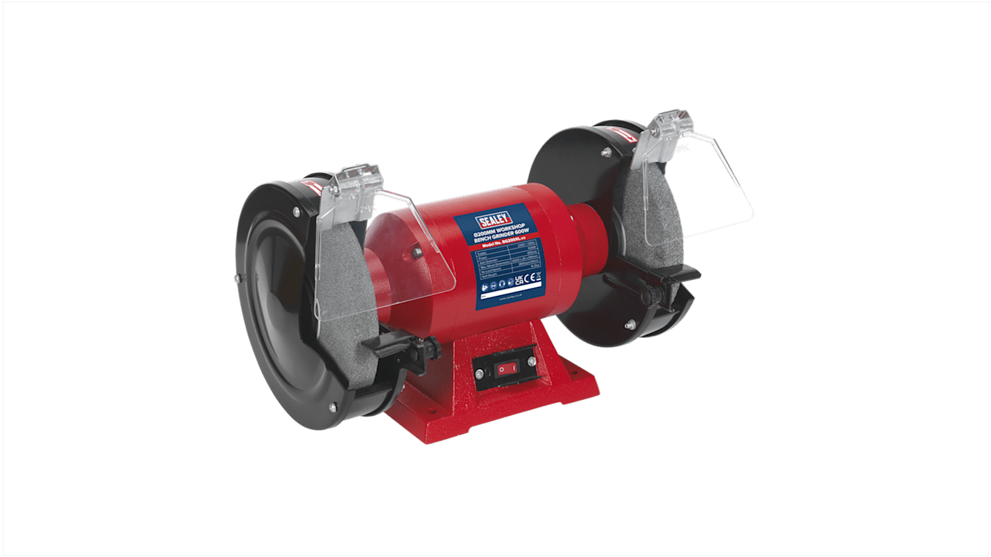 Jack Sealey BG200XL Bench Grinder 200mm, 230V