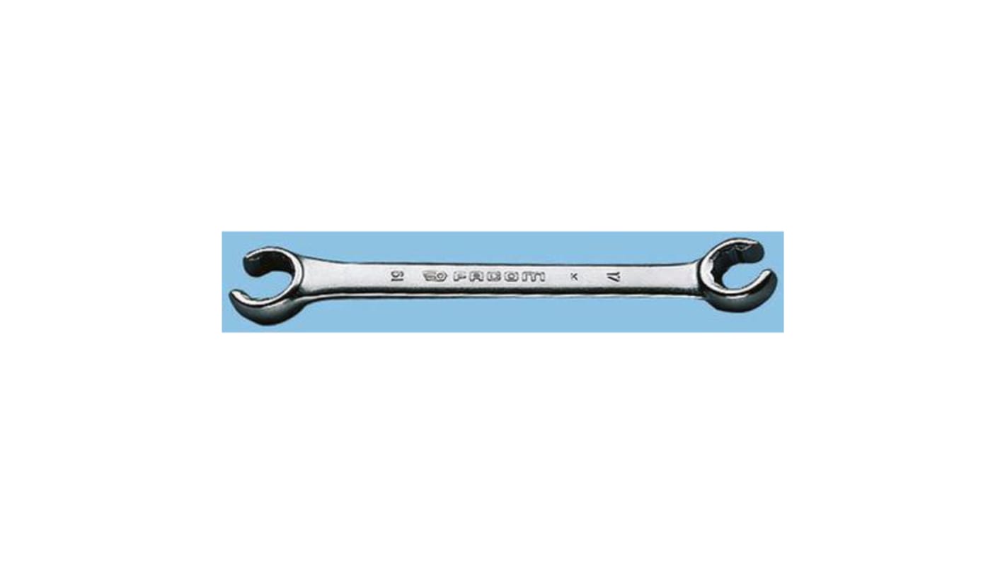 Chiave a forchetta doppia Facom, lungh. 140 mm, bocca poligonale 8mm