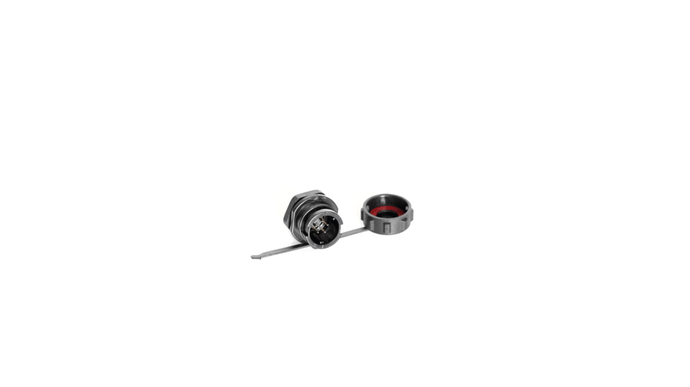 RS PRO Circular Connector, 2 Contacts, Front Mount, Socket, Male, IP67