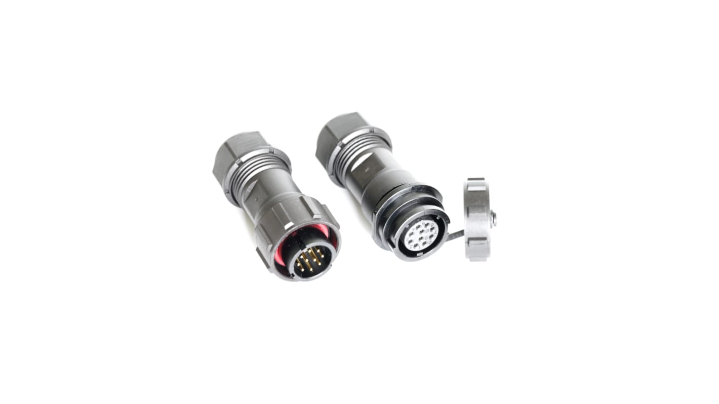 RS PRO Circular Connector, 4 Contacts, Front Mount, Socket, Female, IP67