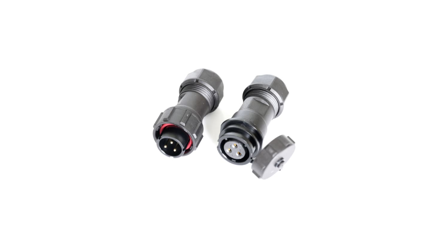 RS PRO Circular Connector, 10 Contacts, Cable Mount, Plug and Socket, Male and Female Contacts, IP67