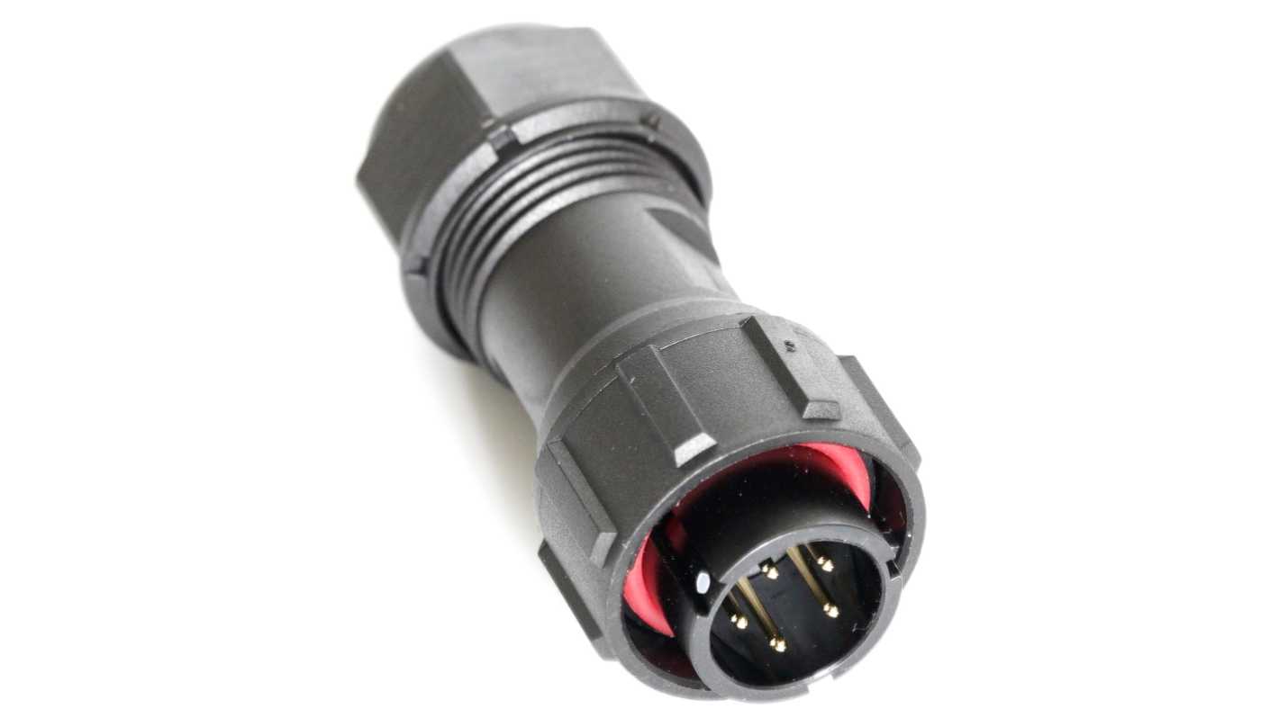 RS PRO Circular Connector, 5 Contacts, Cable Mount, Plug, Male, IP67
