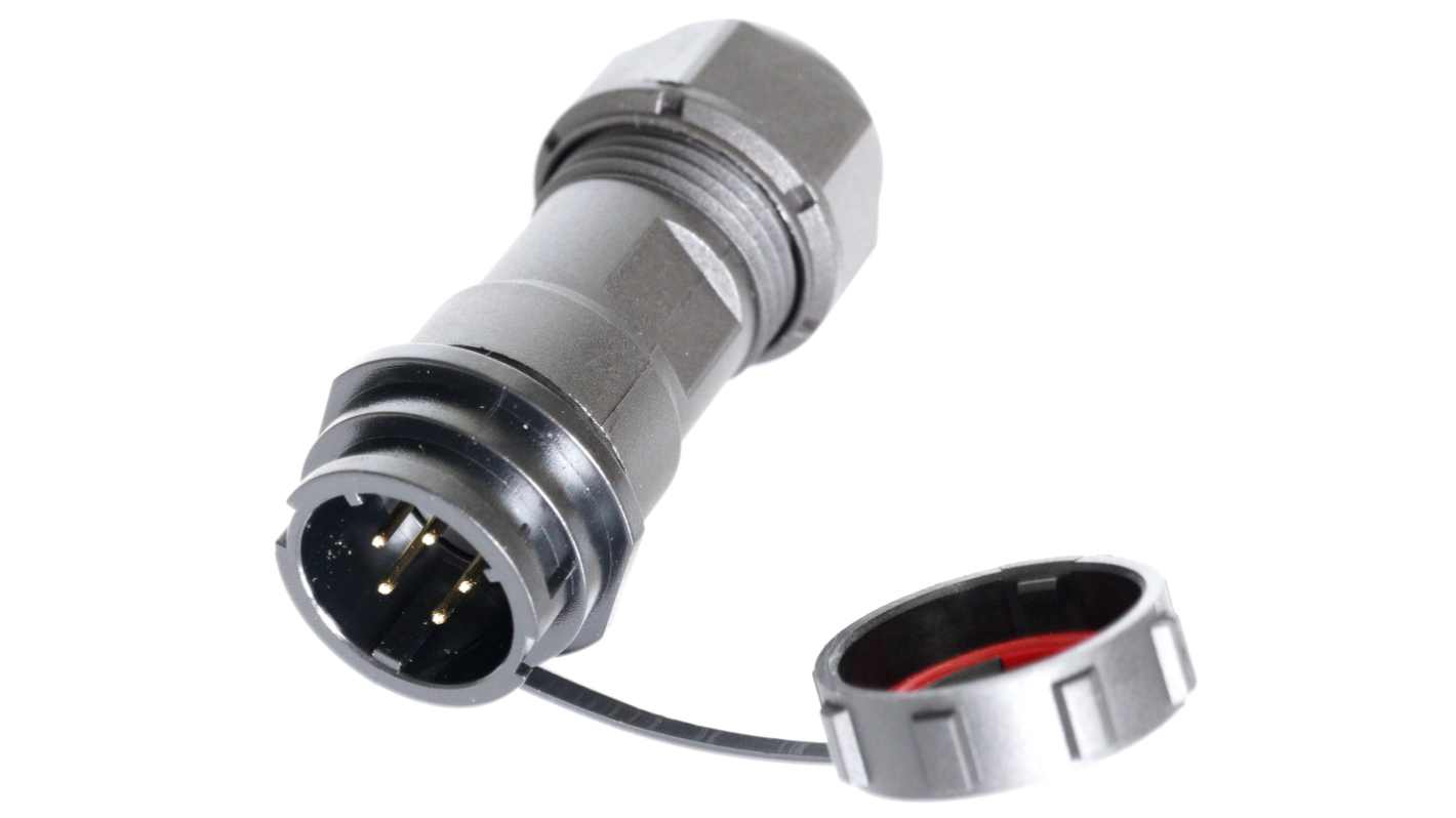RS PRO Circular Connector, 5 Contacts, Cable Mount, Socket, Male, IP67