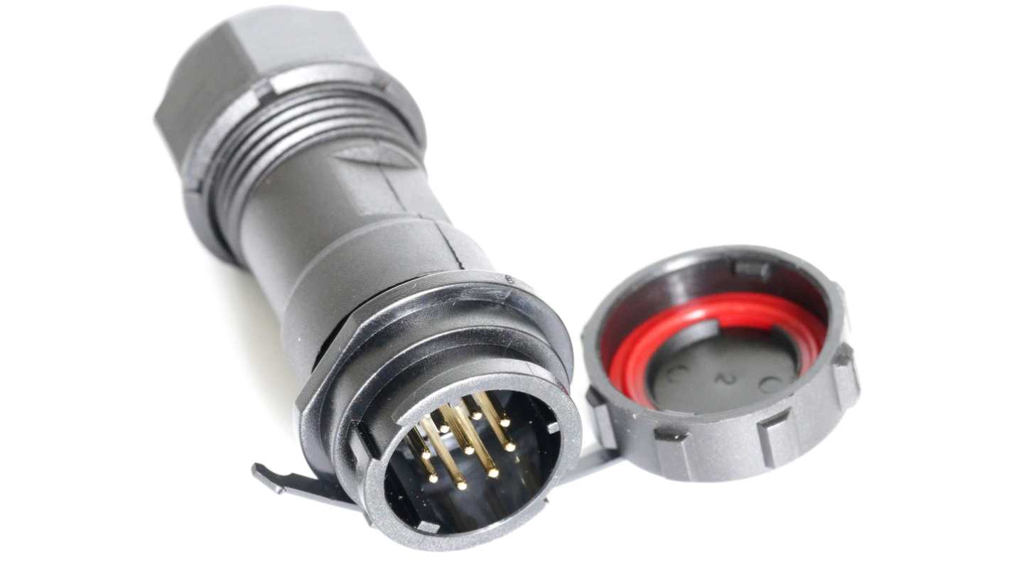 RS PRO Circular Connector, 9 Contacts, Cable Mount, Plug, Male, IP67