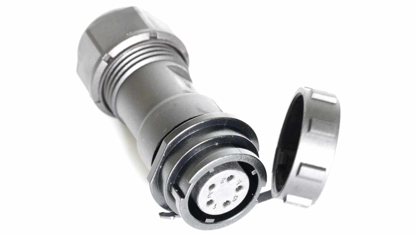 RS PRO Circular Connector, 5 Contacts, Cable Mount, Socket, Female, IP67