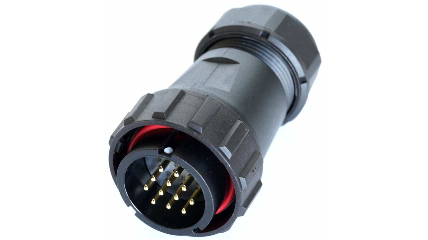 RS PRO Circular Connector, 12 Contacts, Cable Mount, Plug, Male, IP67
