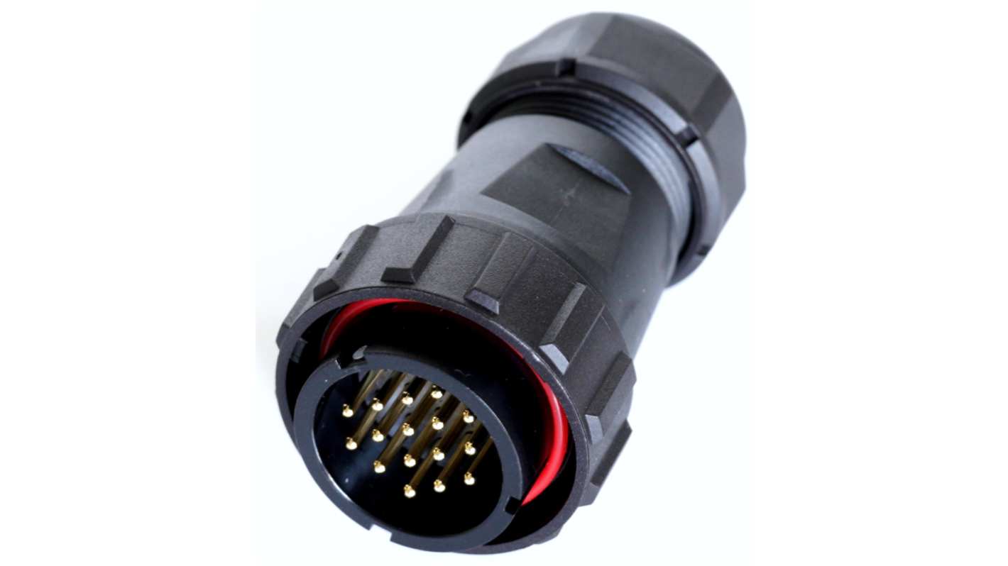Connecteur circulaire RS PRO, Standard, 16 contacts, Montage sur câble, raccordement A souder