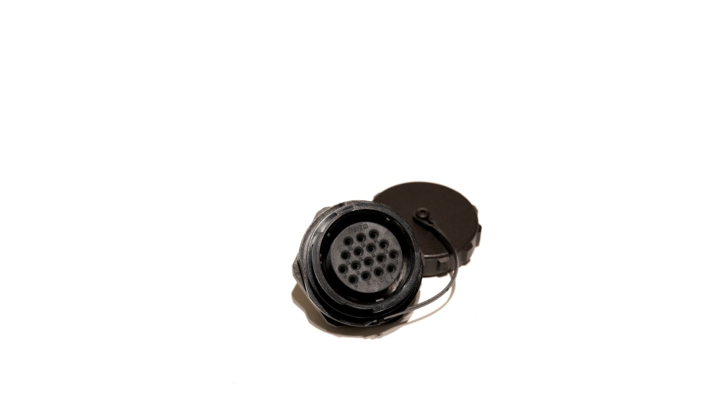 Connecteur circulaire RS PRO, Standard, 16 contacts, Montage avant, raccordement A souder