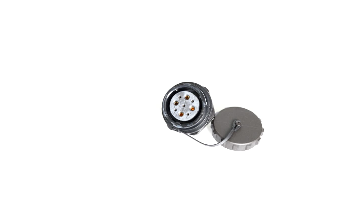 Conector circular RS PRO hembra de 9 vías hembra, Montaje en Panel, IP67