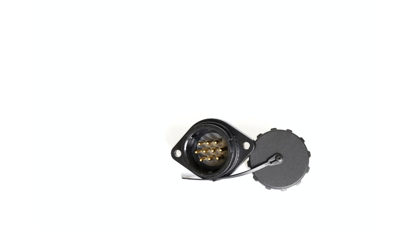 RS PRO Circular Connector, 10 Contacts, Flange Mount, Socket, Male, IP67