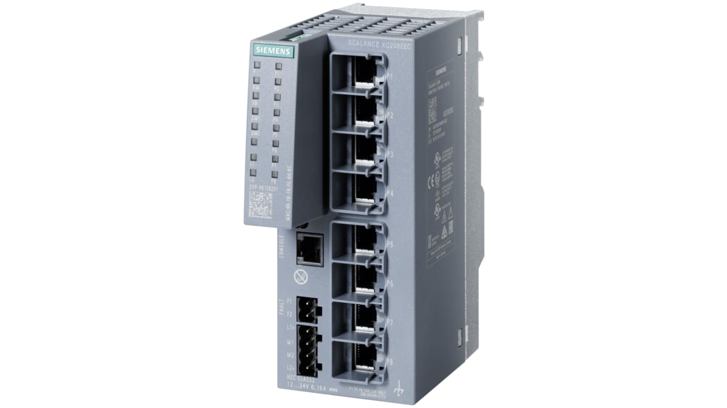 Siemens Managed 8 Port Network Switch
