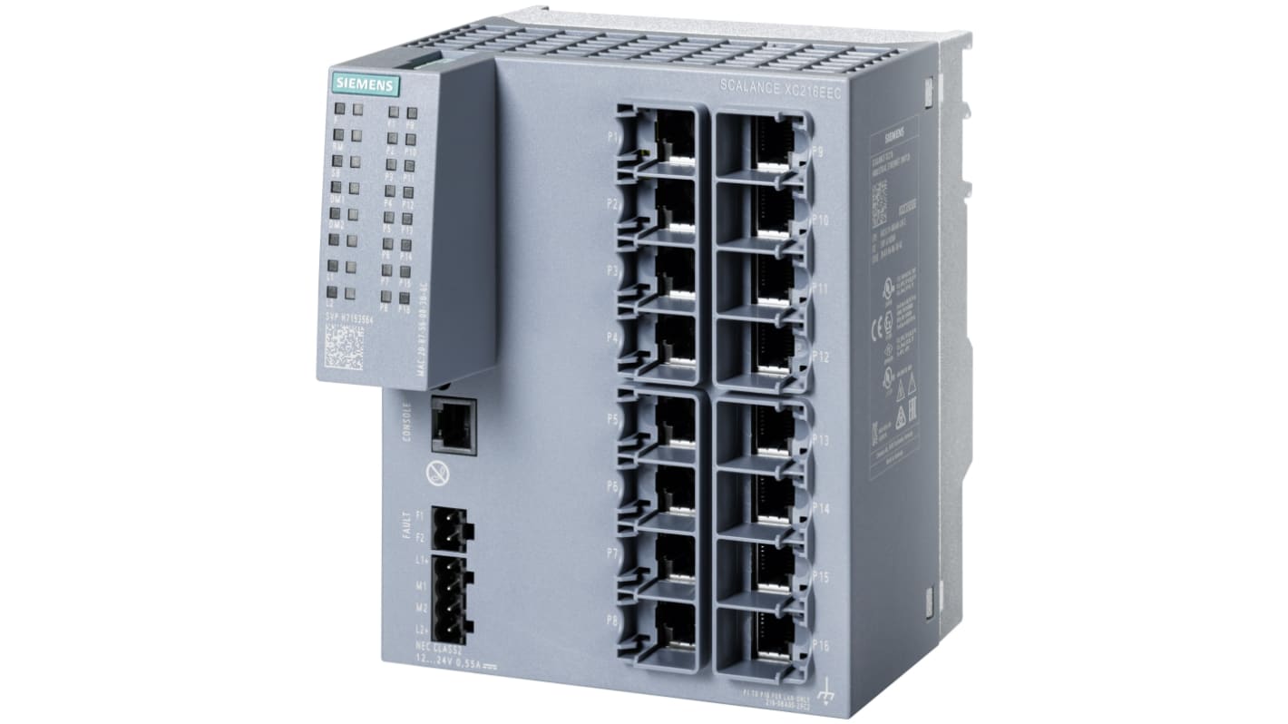 Siemens Managed 16 Port Network Switch