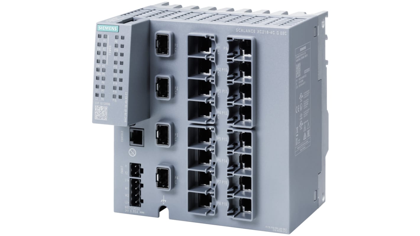Switch de red Siemens , 16 puertos