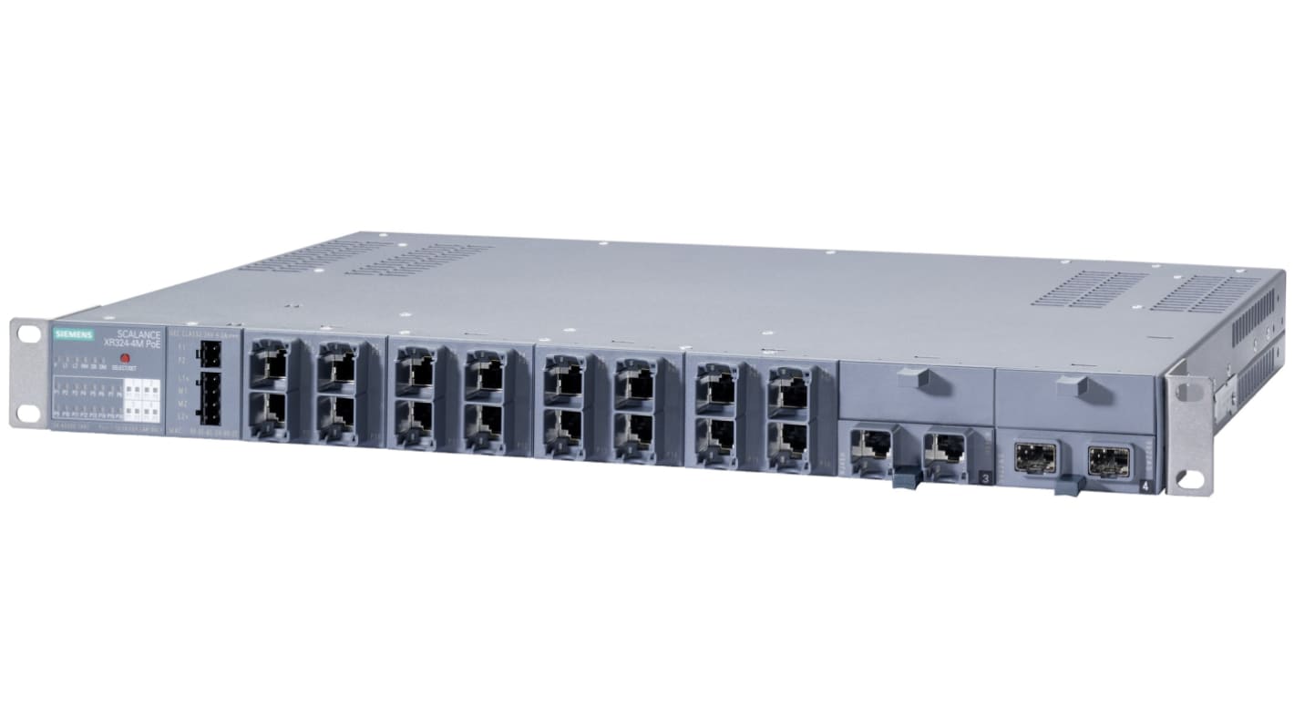 Siemens Netzwerk Switch PoE 24-Port Managed