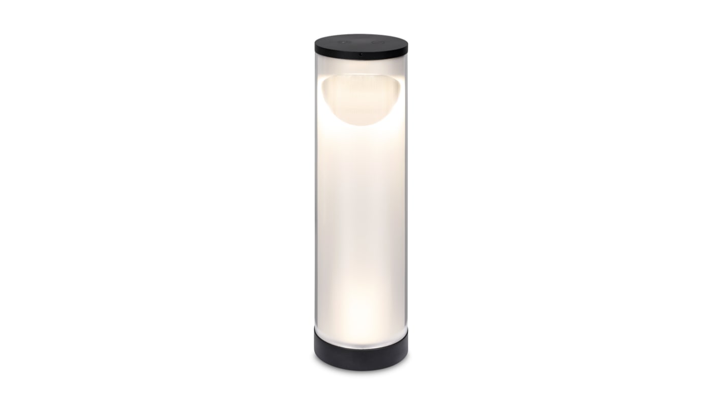lampada da tavolo con Lampada da tavolo, 16 W, Estensione:385mm, Base Sagomata, 110-230 V