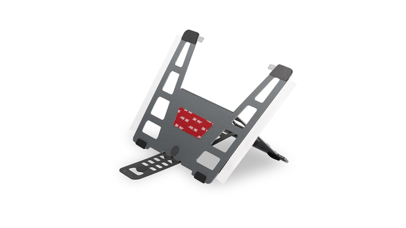 Supporto per PC portatile Bakker Elkhuizen per uso con , 208(L)x287(W)x8(H)mm, col. Grigio