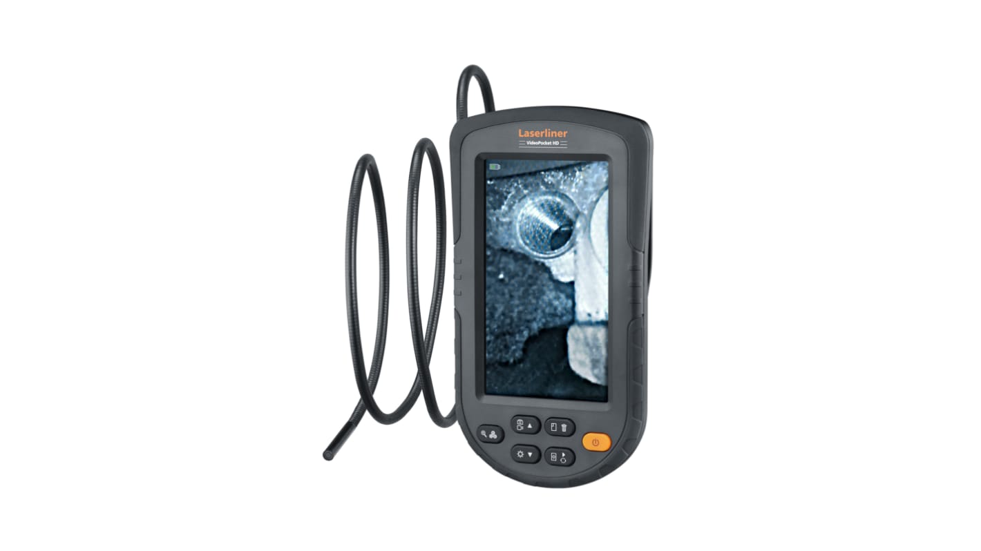 Laserliner 082.262A 5.2mm probe Inspection Camera, 1m Probe Length, LED Illumination