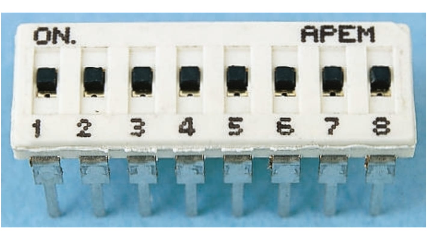 APEM 4 Way PCB DIP Switch