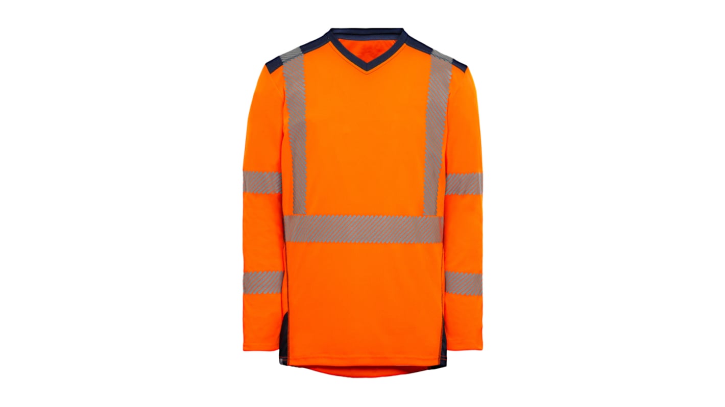 T2S Bali Orange Unisex Hi Vis T-Shirt, XXL