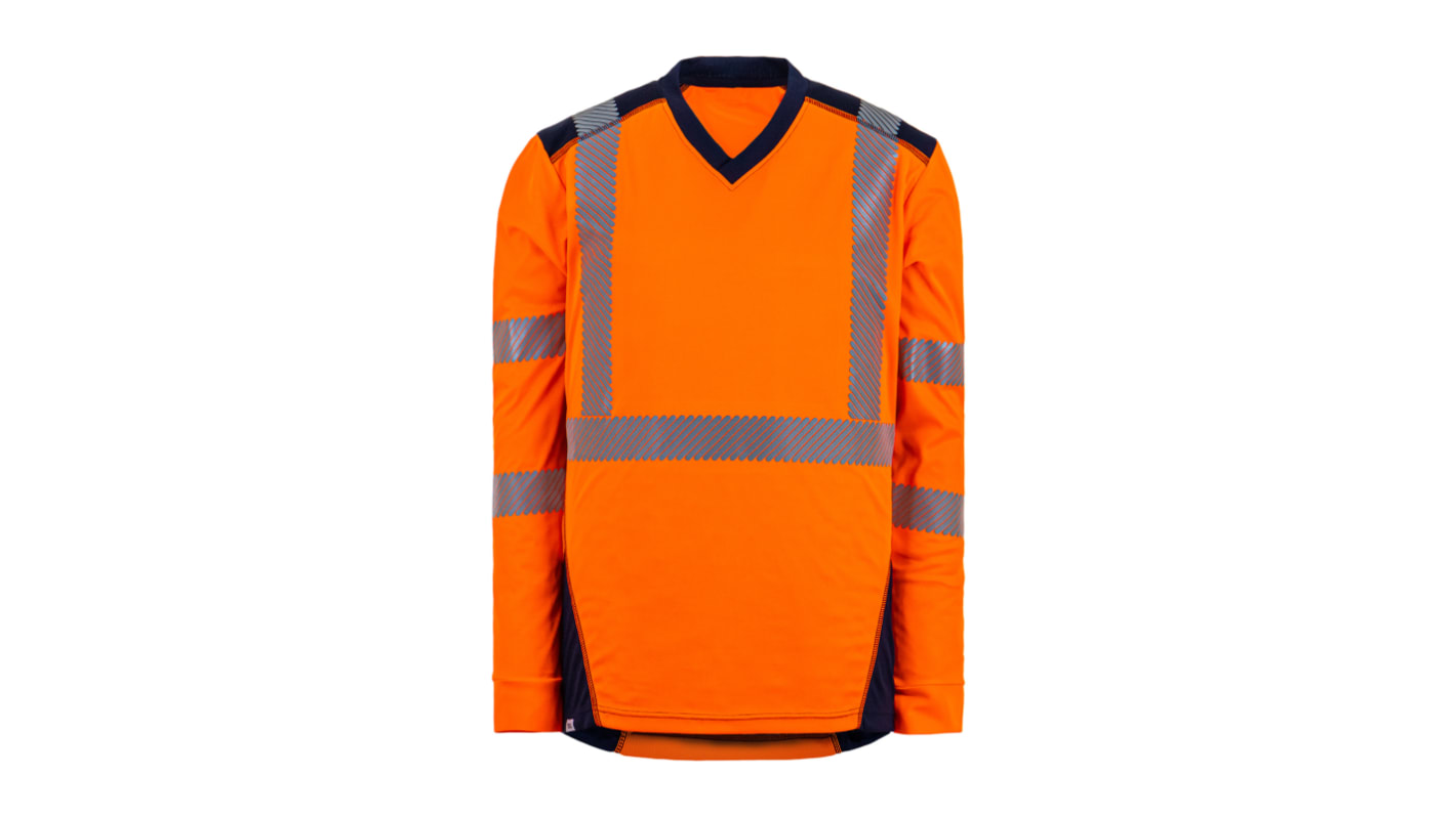 T2S Bali Orange Unisex Hi Vis T-Shirt, M