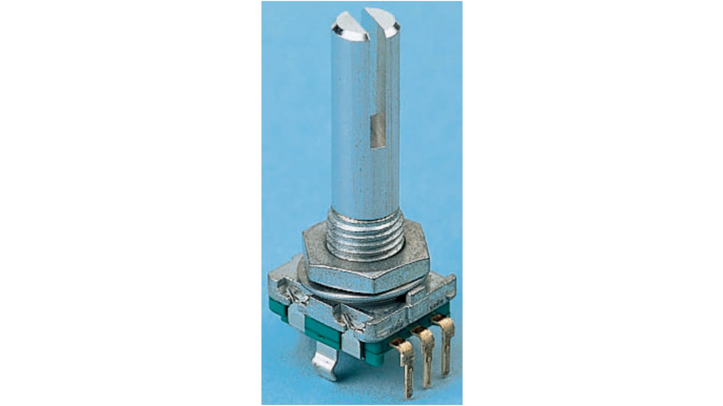 Alps Alpine Incremental Incremental Encoder, 15 ppr, Solid Type, 6mm Shaft