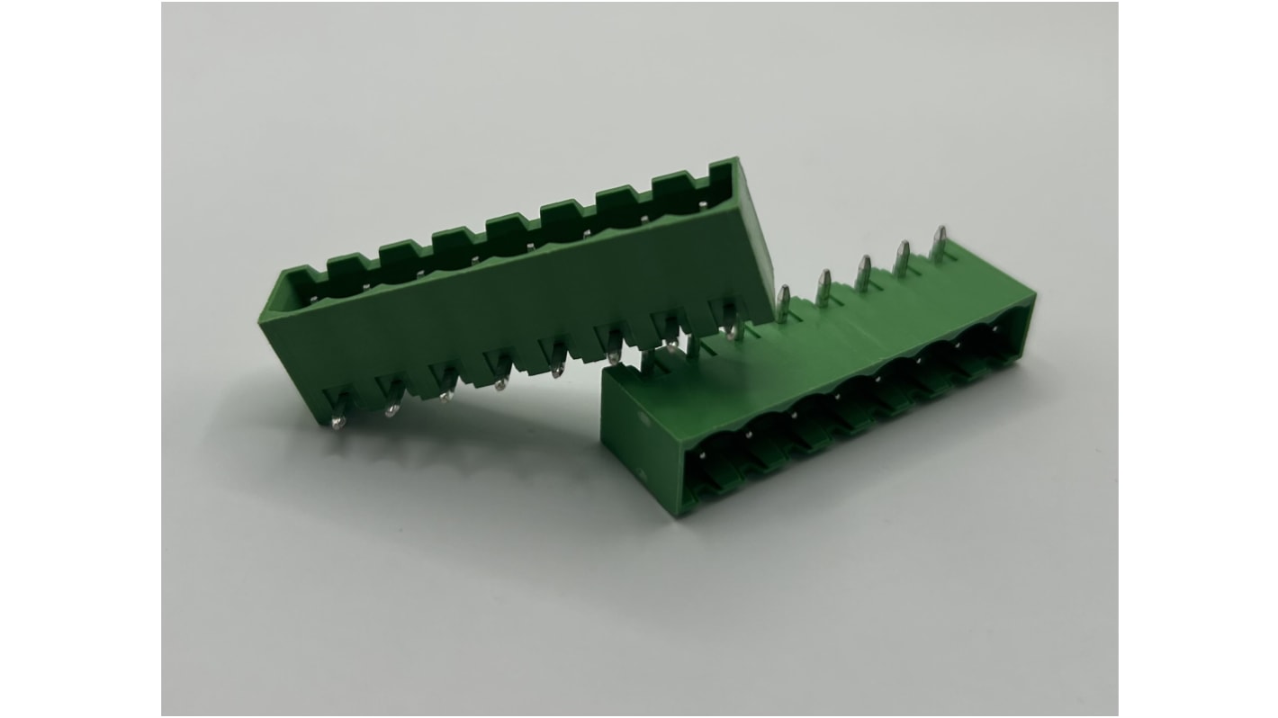 Gniazdo PCB 8 -pinowe raster: 5.08mm