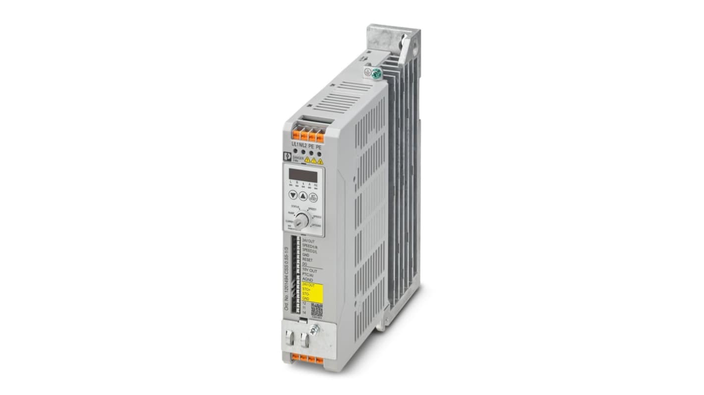 Phoenix Contact Variable Speed Starter, 0.55 kW, 1 Phase, 110 → 240 V, 6.7 A, CSS Series