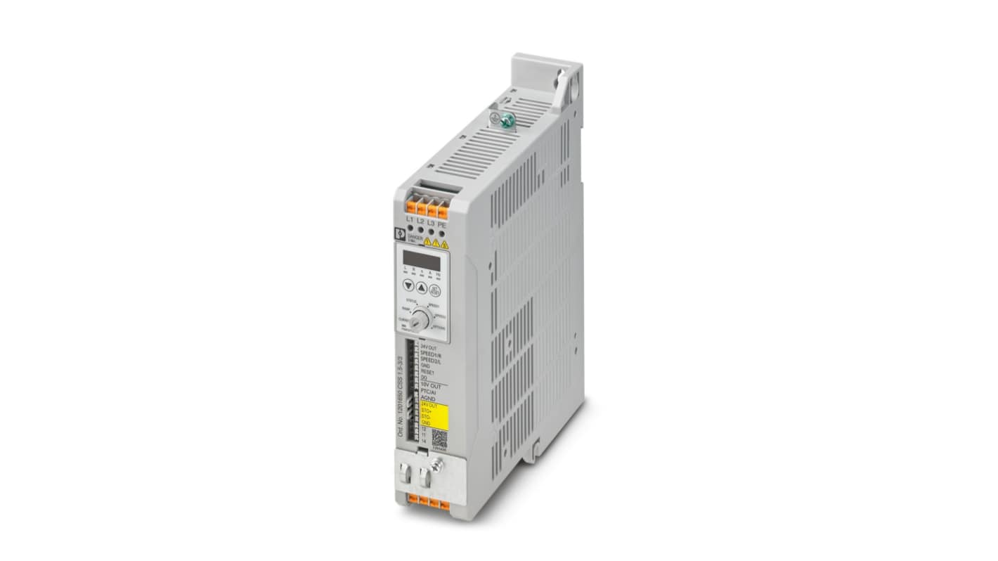 Phoenix Contact Variable Speed Starter, 1.5 kW, 3 Phase, 220 → 480 V, 4.2 A, CSS Series