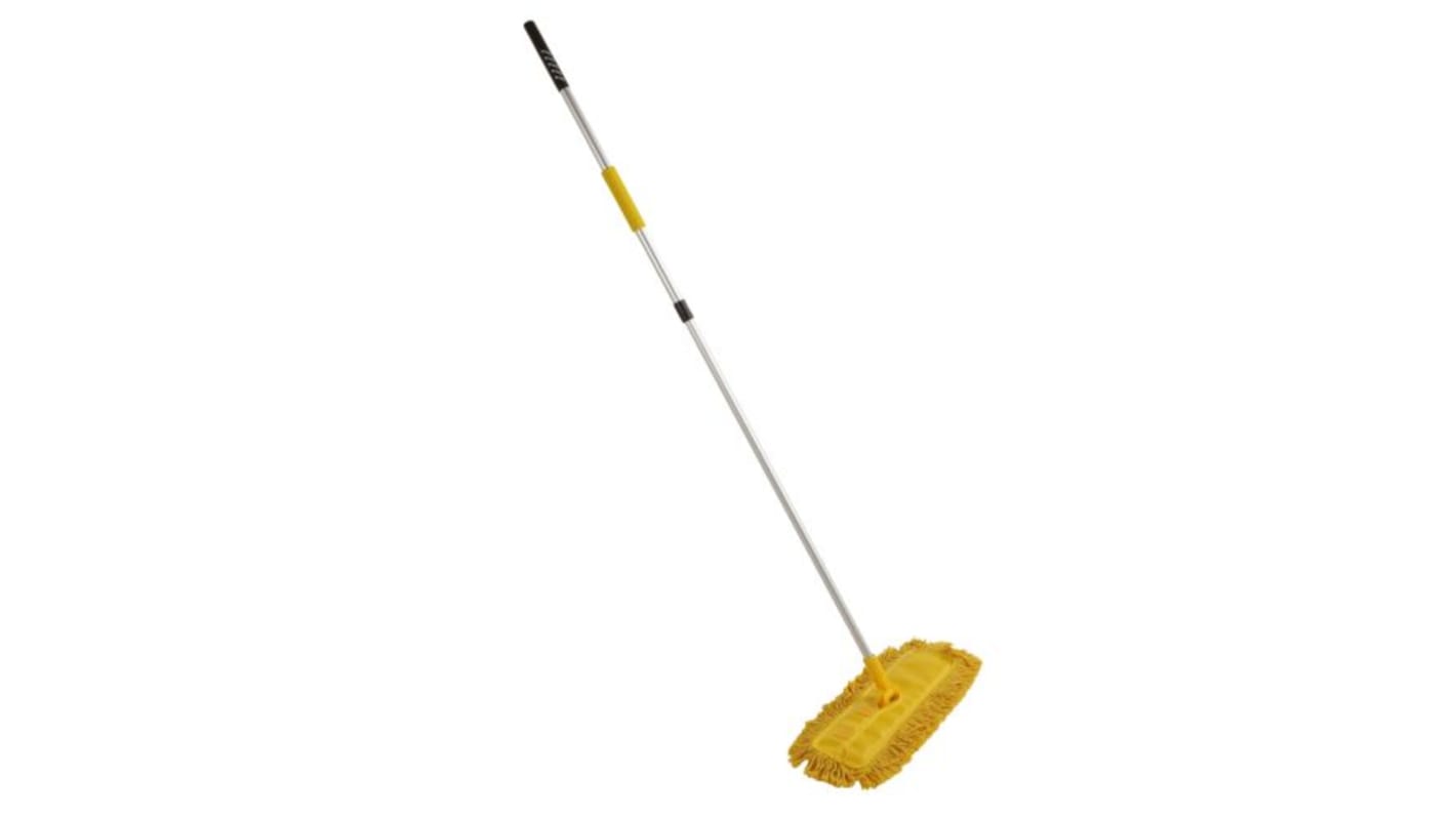 Spazzatrice Bulldozer, colore Nero, giallo, in Microfibra, 165cm